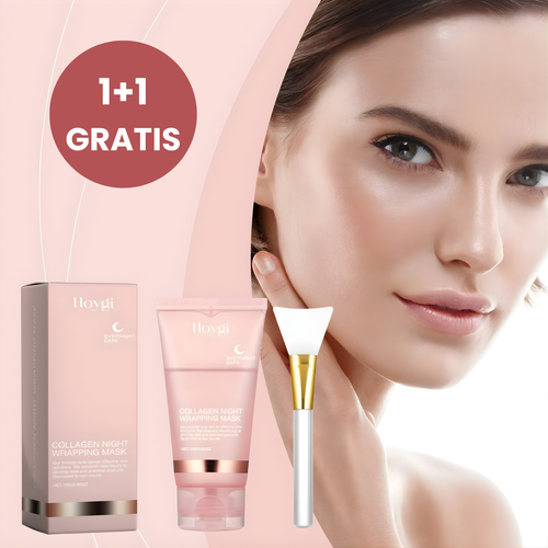 GlowWrap Collagen Night Mask voor een gladdere huid – ElleCera