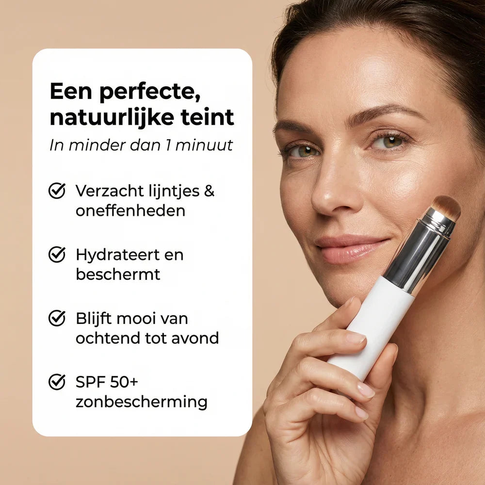 TonePerfect Foundation Stick voor een perfecte huid – egaliserende werking huidtextuur – ElleCera