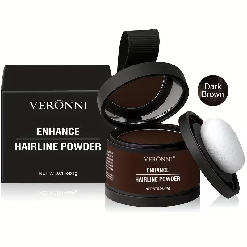 HairLine Perfect Poeder bruine tint – haarlijn poeder voor donker bruin haar – ElleCera