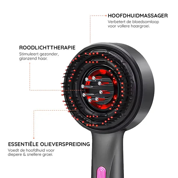 3-in-1 hair scalp tool functies – masseren, verzorgen en stylen in één apparaat – ElleCera