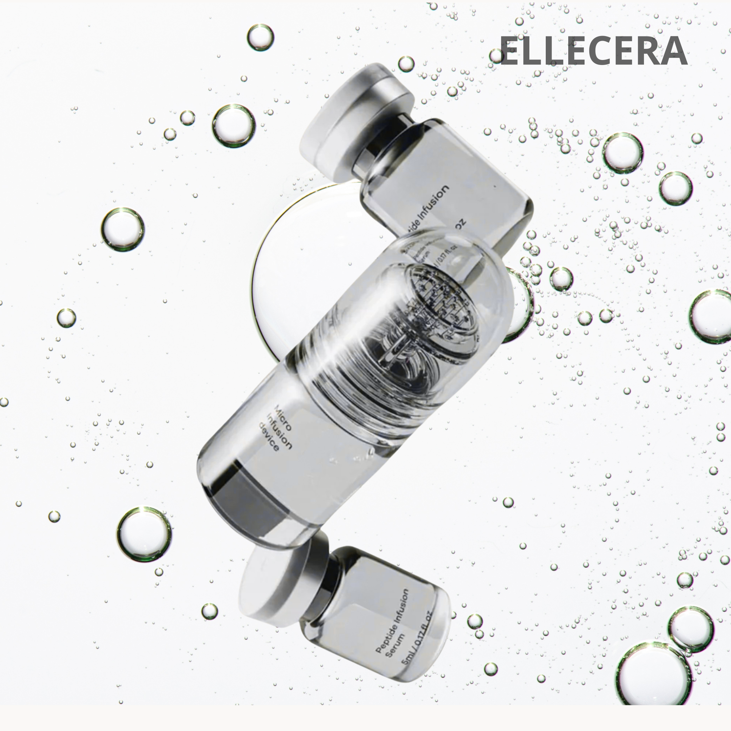 Microneedling serum met hyaluronzuur en peptiden voor thuisgebruik – ElleCera